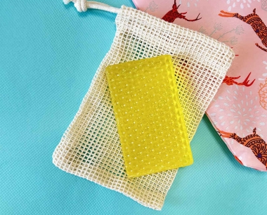 10,000 pcs of Soap cotton mesh bag to South Korean Dealers
