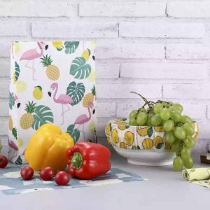 Reusable Eco-friendly cotton fabric Beeswax Sandwich Bag