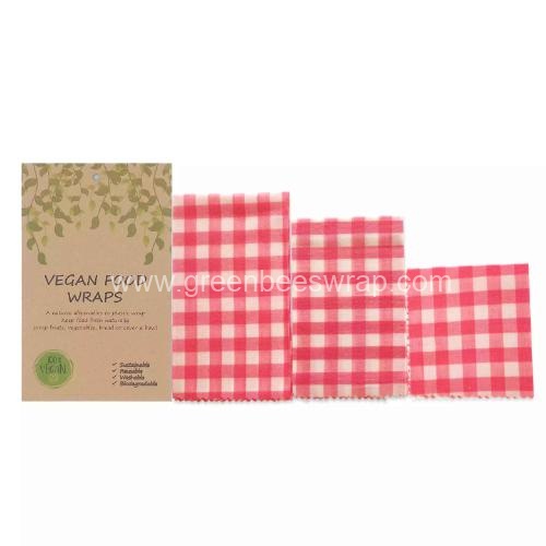 Reusable Vegan Lunch Wraps