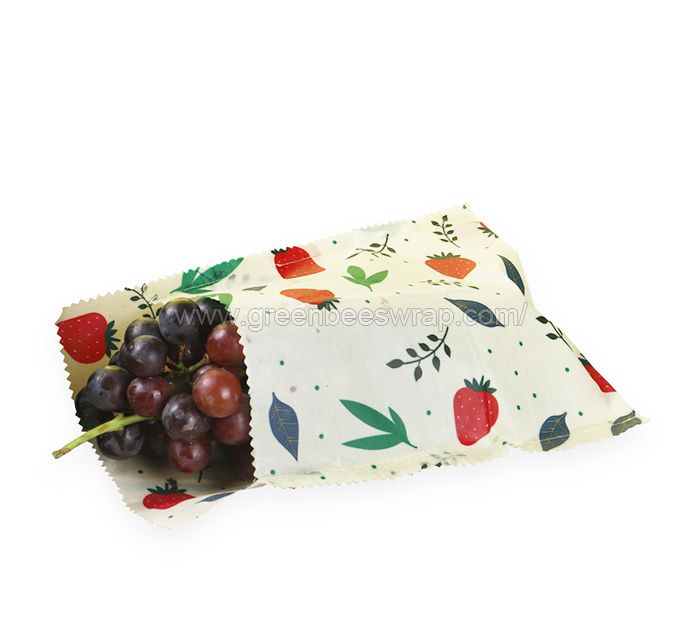 Beeswax food bag sandwish pouch with Cover