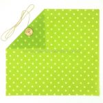 Beeswax wrap large size with button&tie