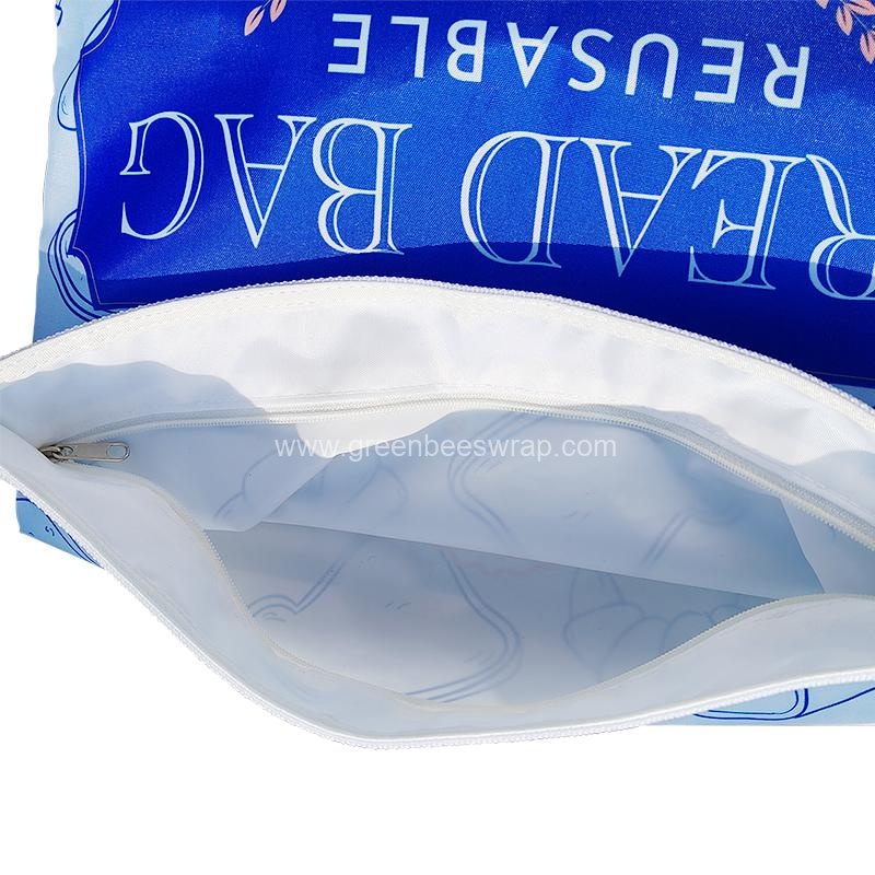 Customizable TPU tote bread bag