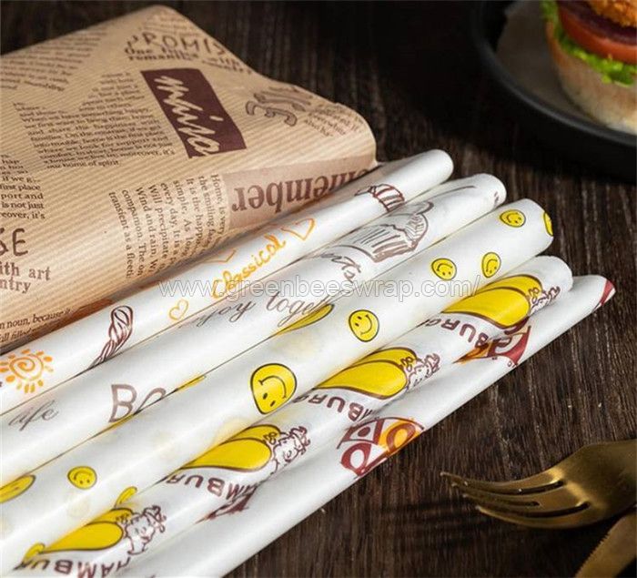 Food wrapping sandwich paper