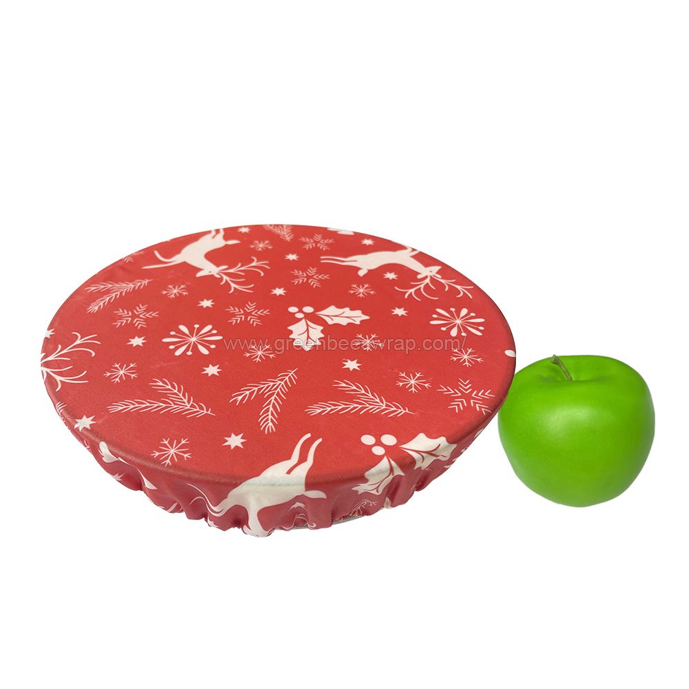 Christmas Gift Beeswax Bowl Cover