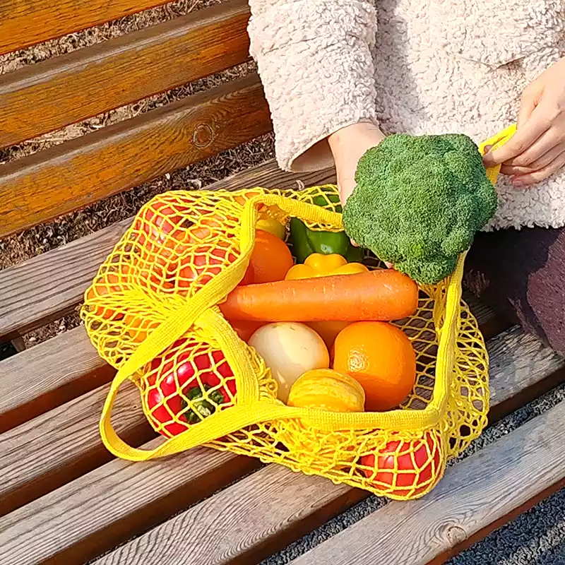 mesh grocery bags