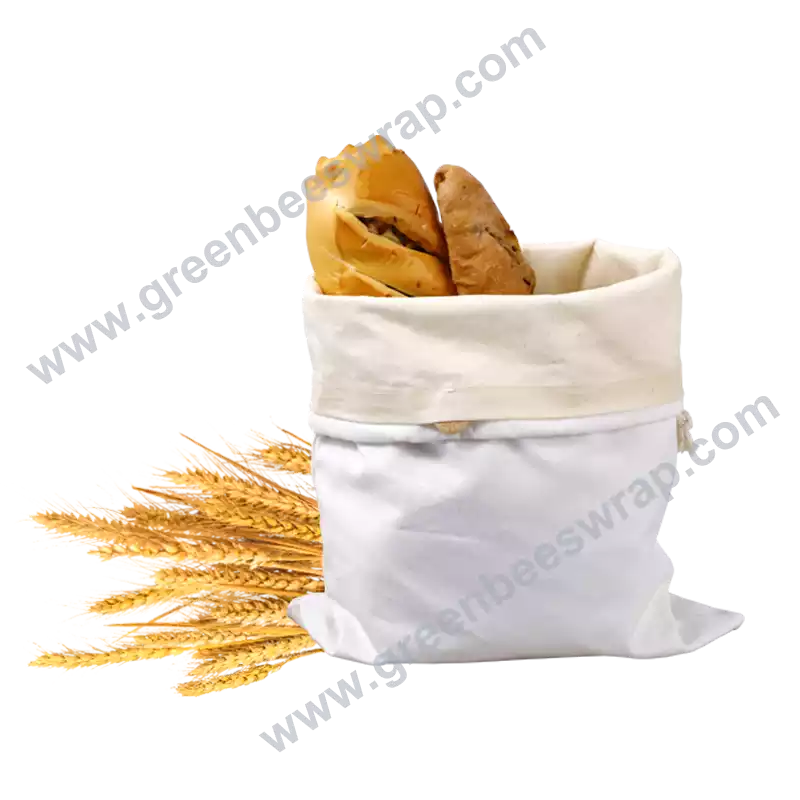 custom canvas bread bags
