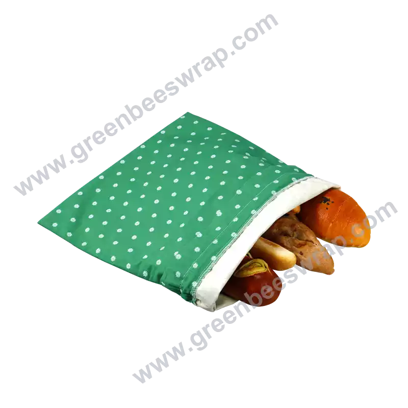 custom drawstring bread bags