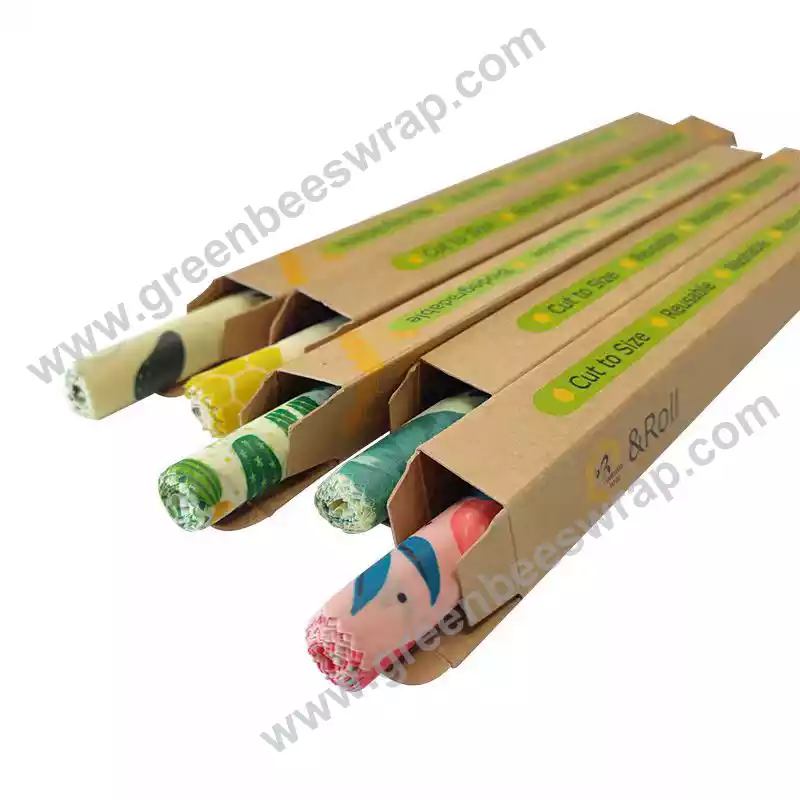 custom reusable food wrap roll
