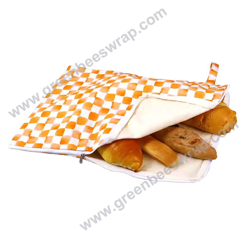 custom zipper bread bags