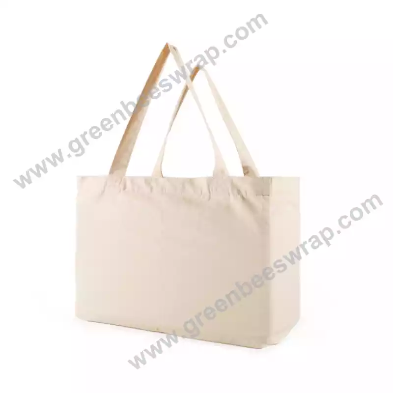 reusable cotton tote bag