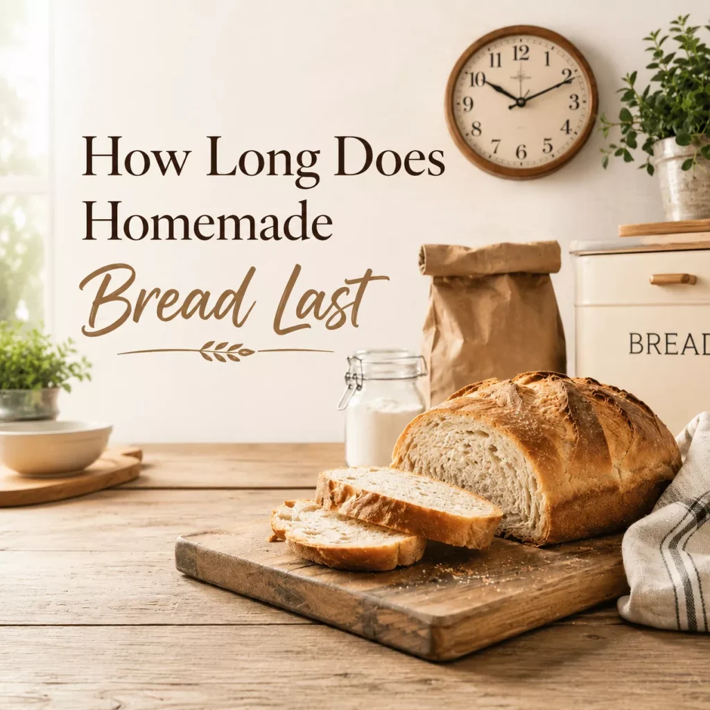 how long does homemade bread last