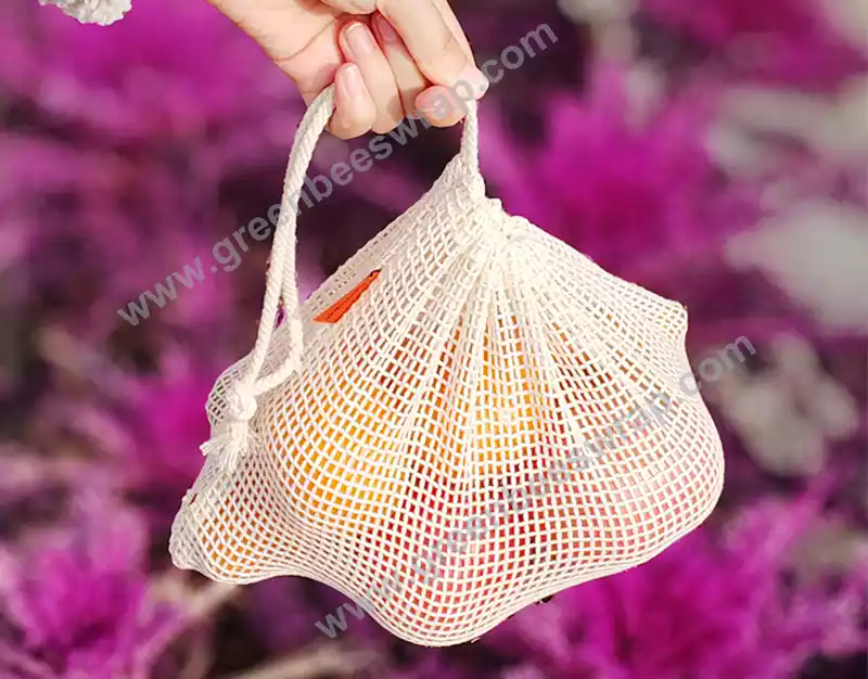cotton mesh bag wholesale