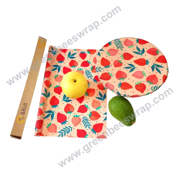 custom beeswax wrap roll