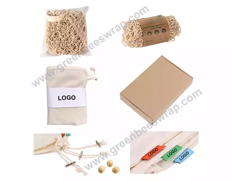 bolsas de muselina de marca propia