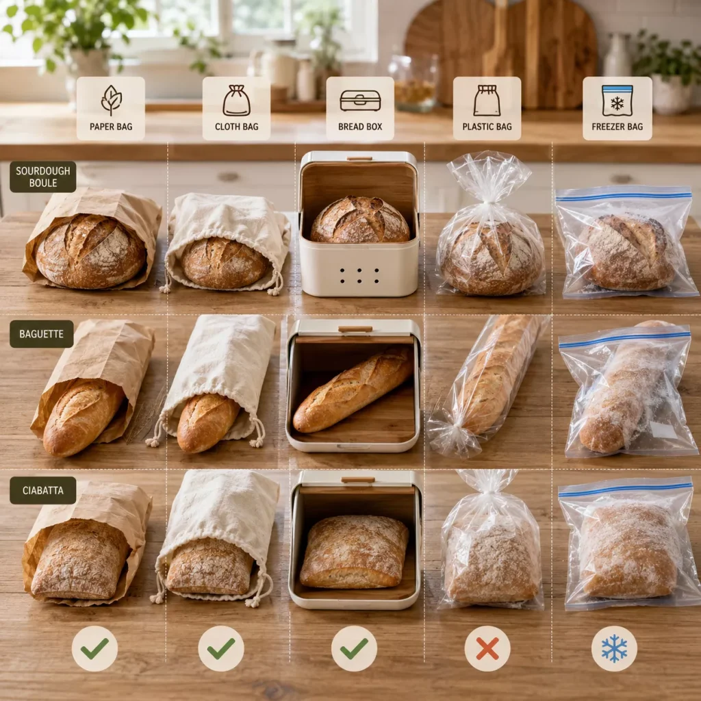 trade offs of different storage methods