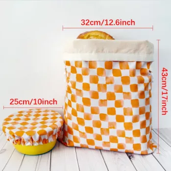 customized bread bags & bowl covers